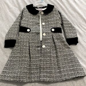 Beautiful 2 piece outfit size 4T. Dress and coat. BNWOT. From Marshall’s.